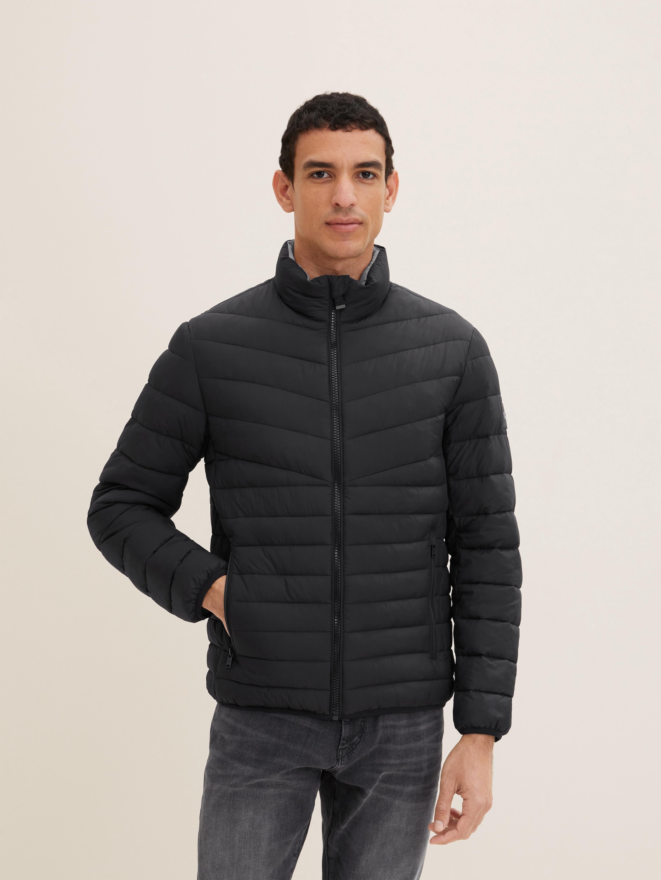 

Куртка мужская TOM TAILOR 1034033 черная S, 1034033