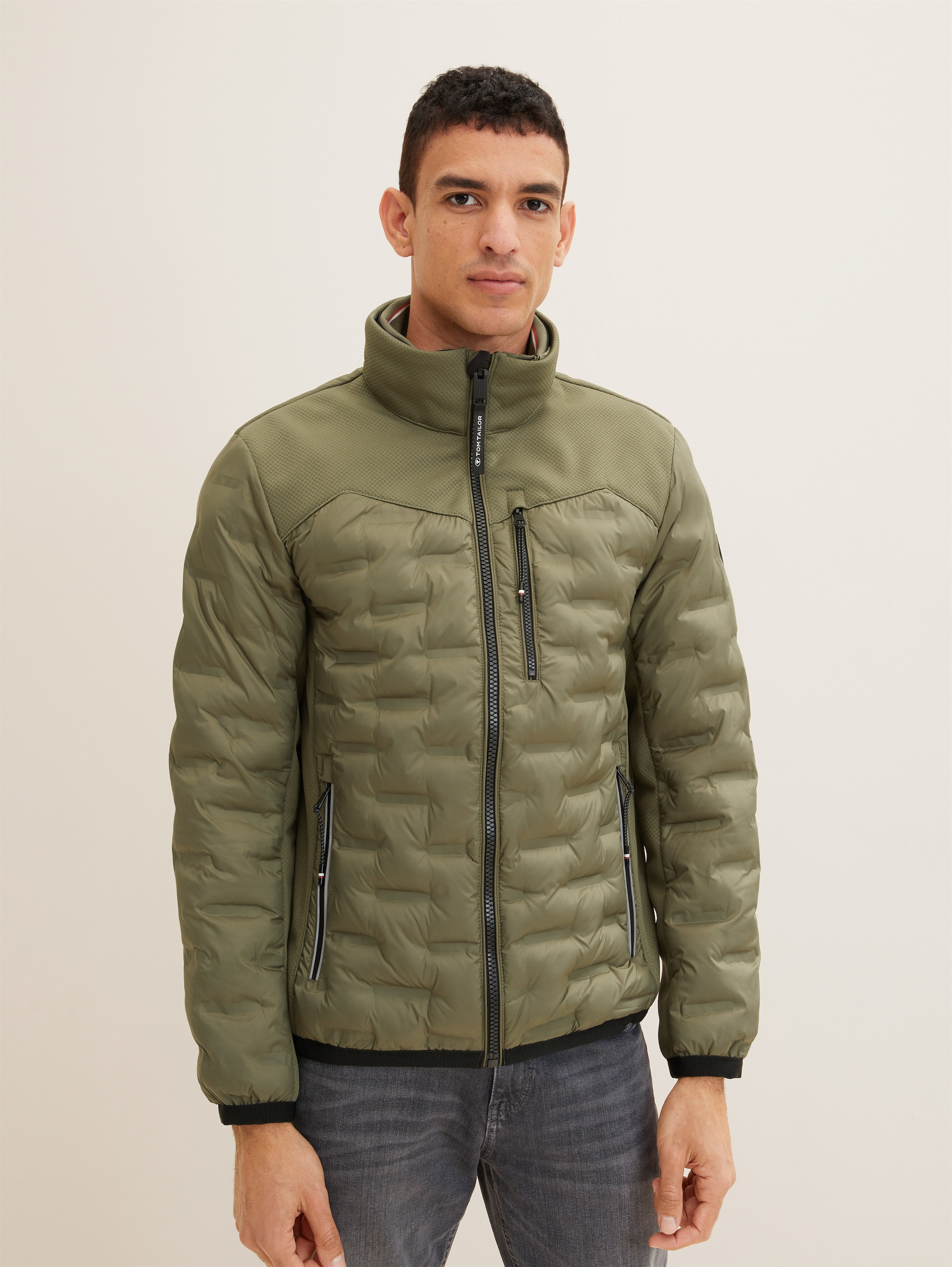 

Куртка мужская TOM TAILOR 1034036 зеленая L, 1034036