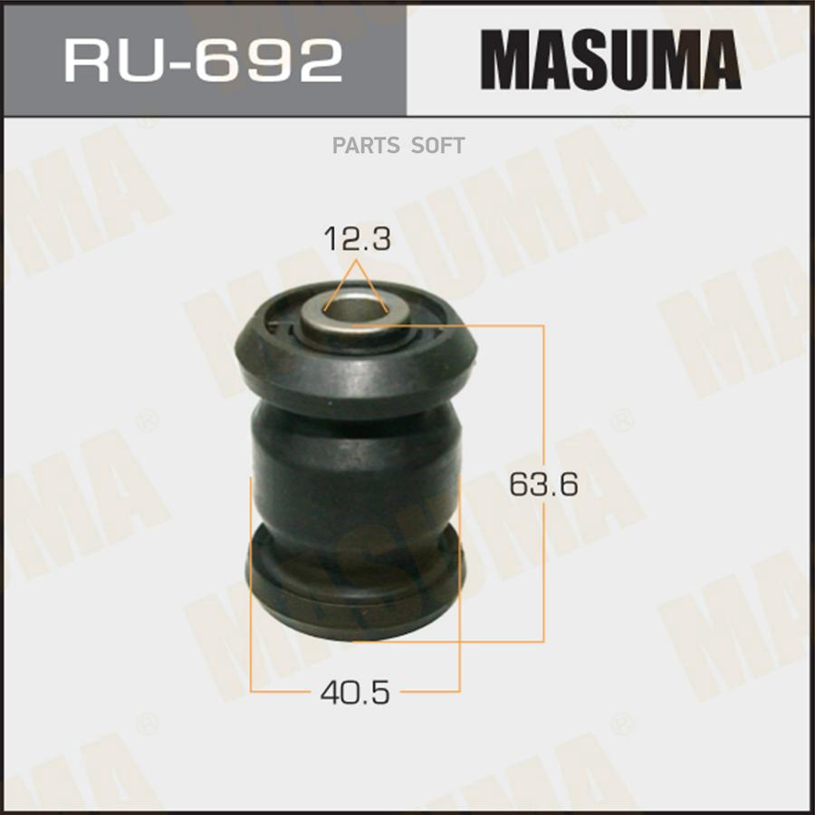 

MASUMA RU692 Сайлентблок MASUMA CX-7 front low
