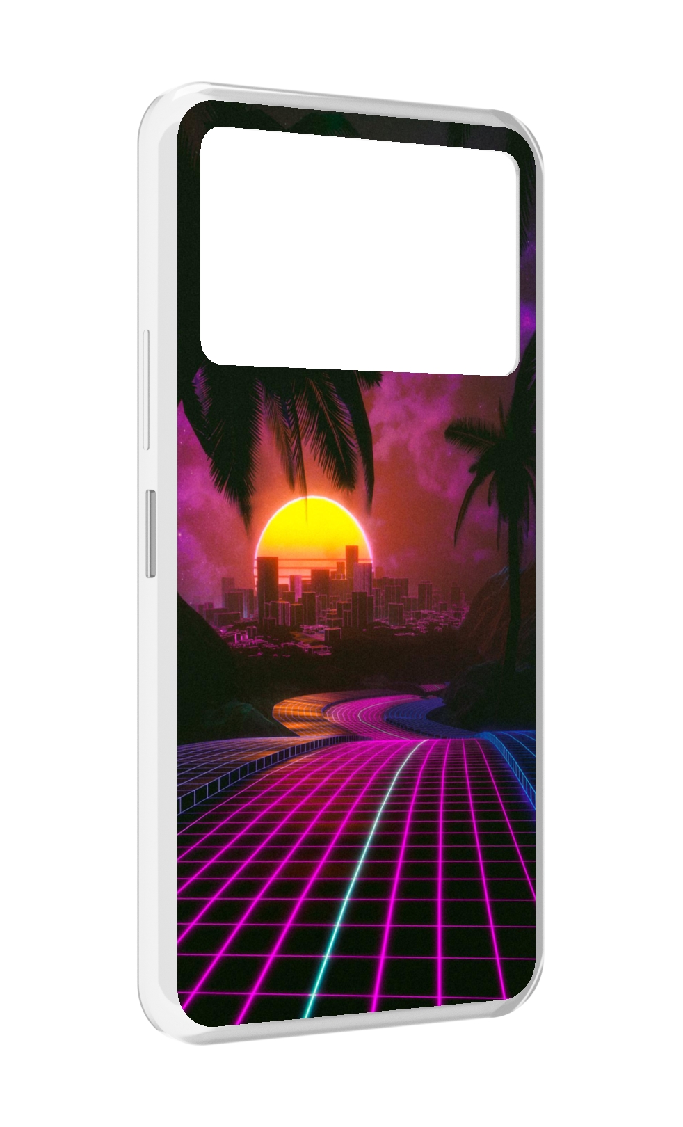 

Чехол MyPads хотлайнмайами 2 для Infinix NOTE 12 VIP (X672), Прозрачный, Tocco