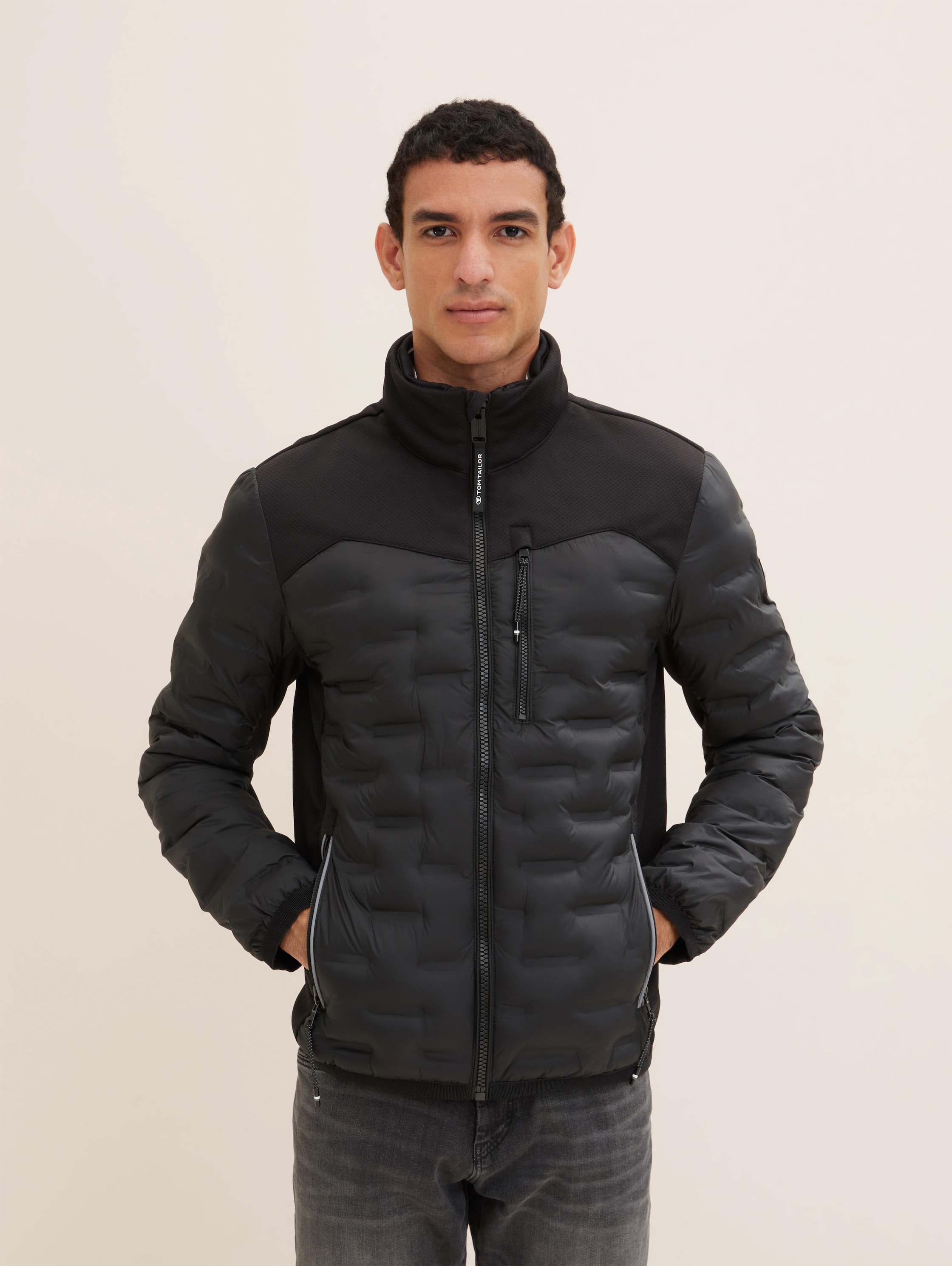 

Куртка мужская TOM TAILOR 1034036 черная M, 1034036