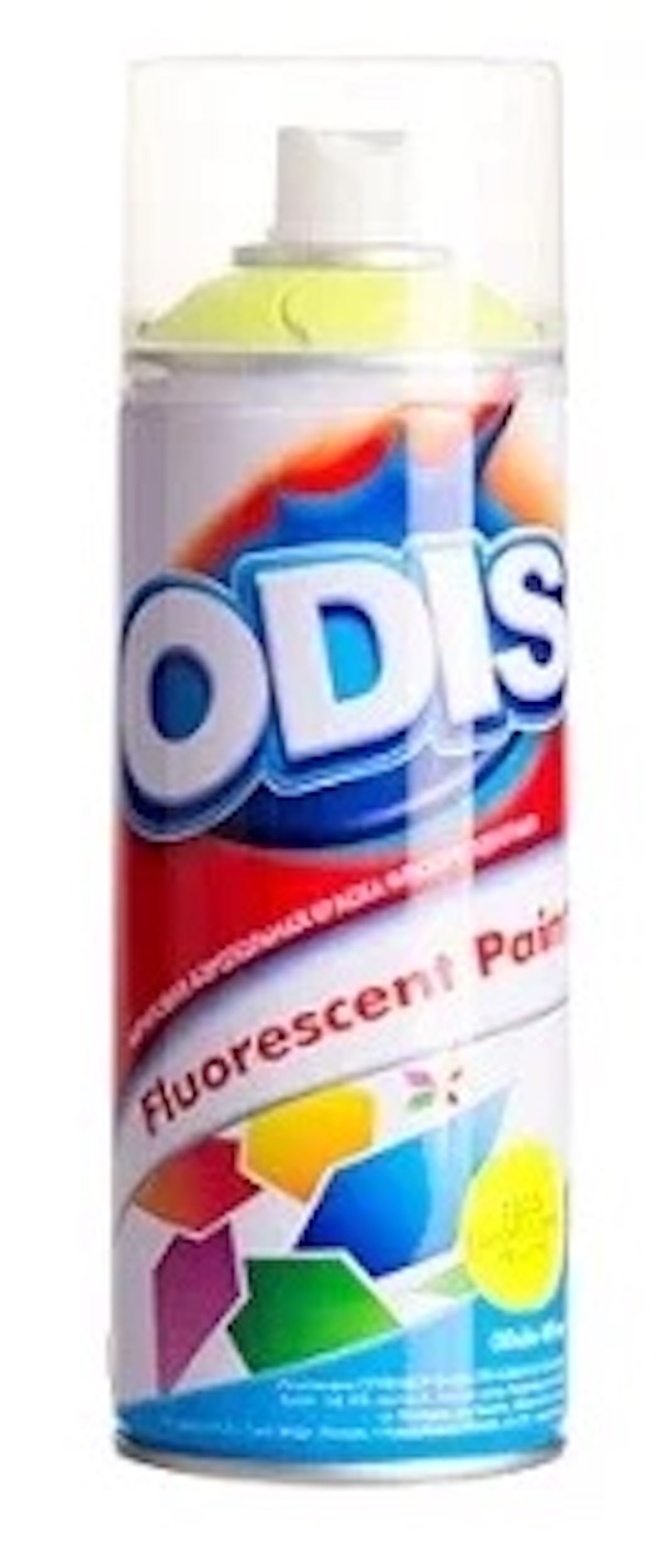 

Краска - спрей ODIS флуоресцентный желтый, 1005