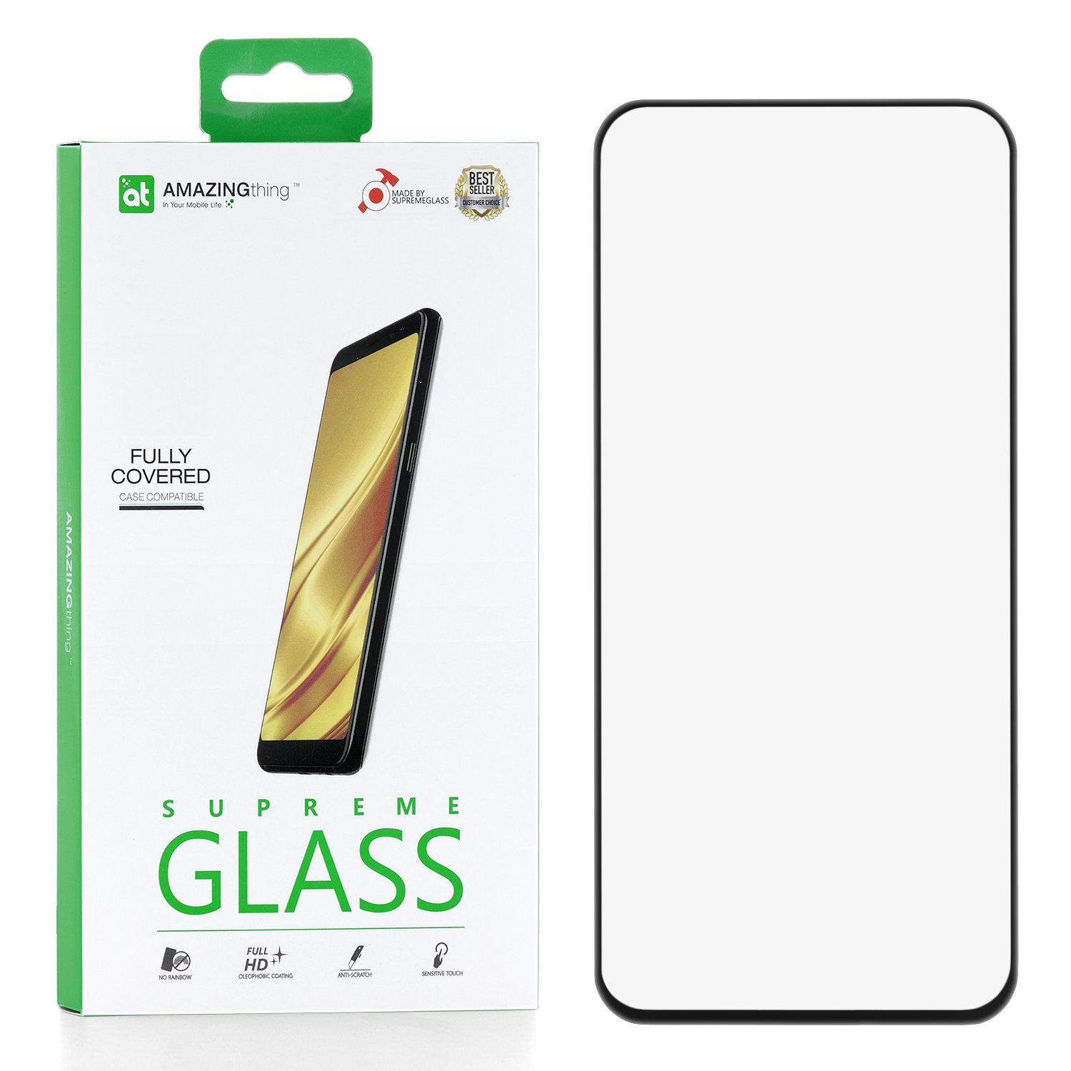 

Защитное стекло для Samsung Galaxy Note 10 Lite Amazingthing Silk Full Glue Black 0.33mm