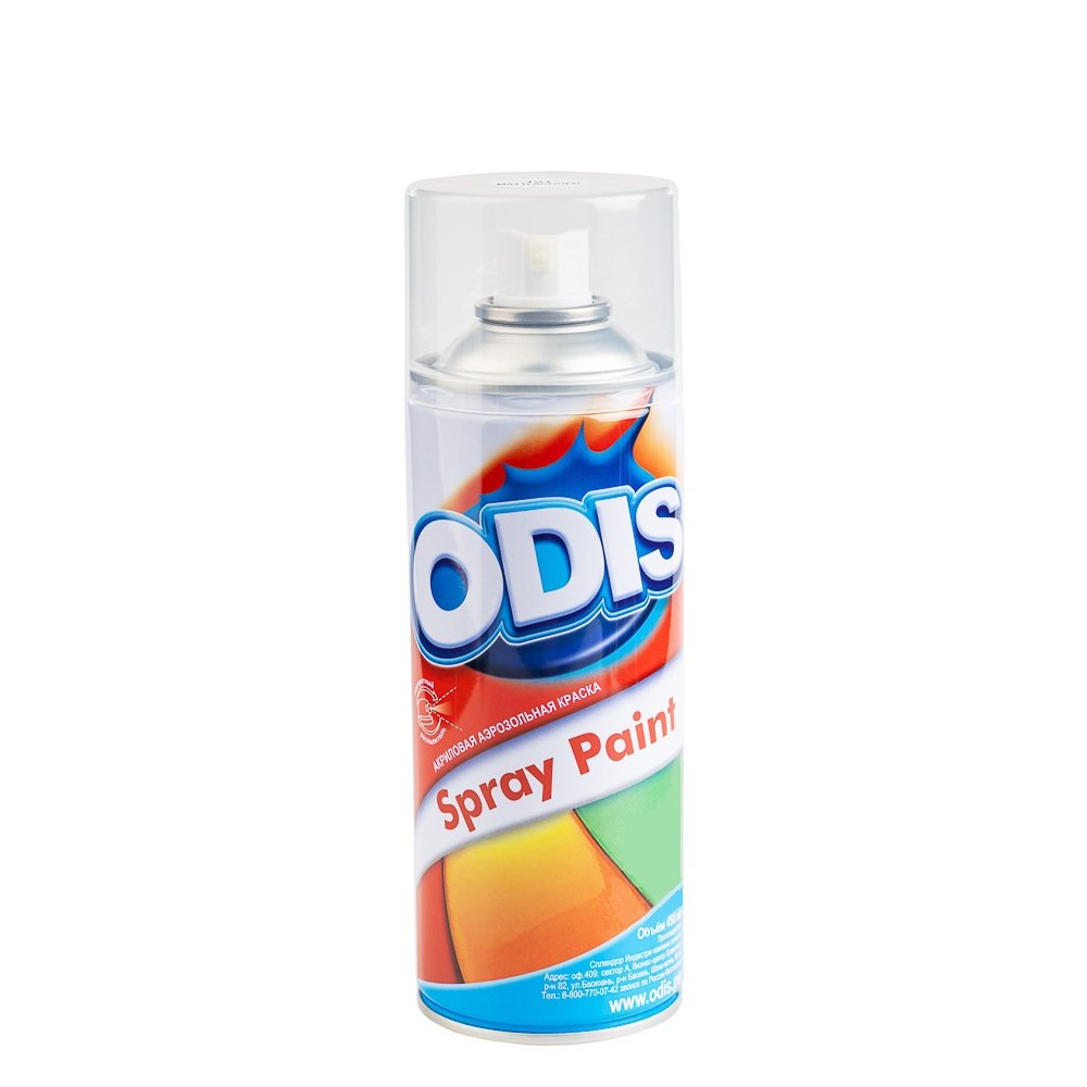 

Краска-спрей ODIS жемчужно-белый мет., 130