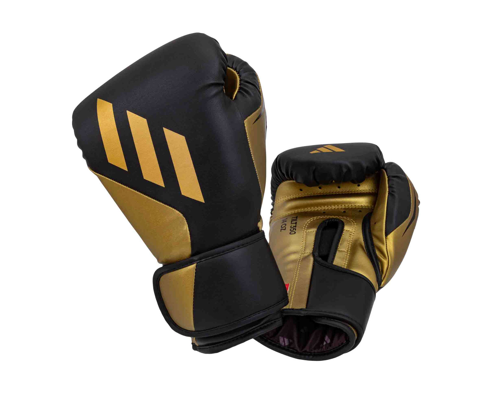 

Перчатки боксерские Adidas Speed Tilt 350 черно-золотые (вес 14 унций), Золотистый;черный, Speed Tilt 350