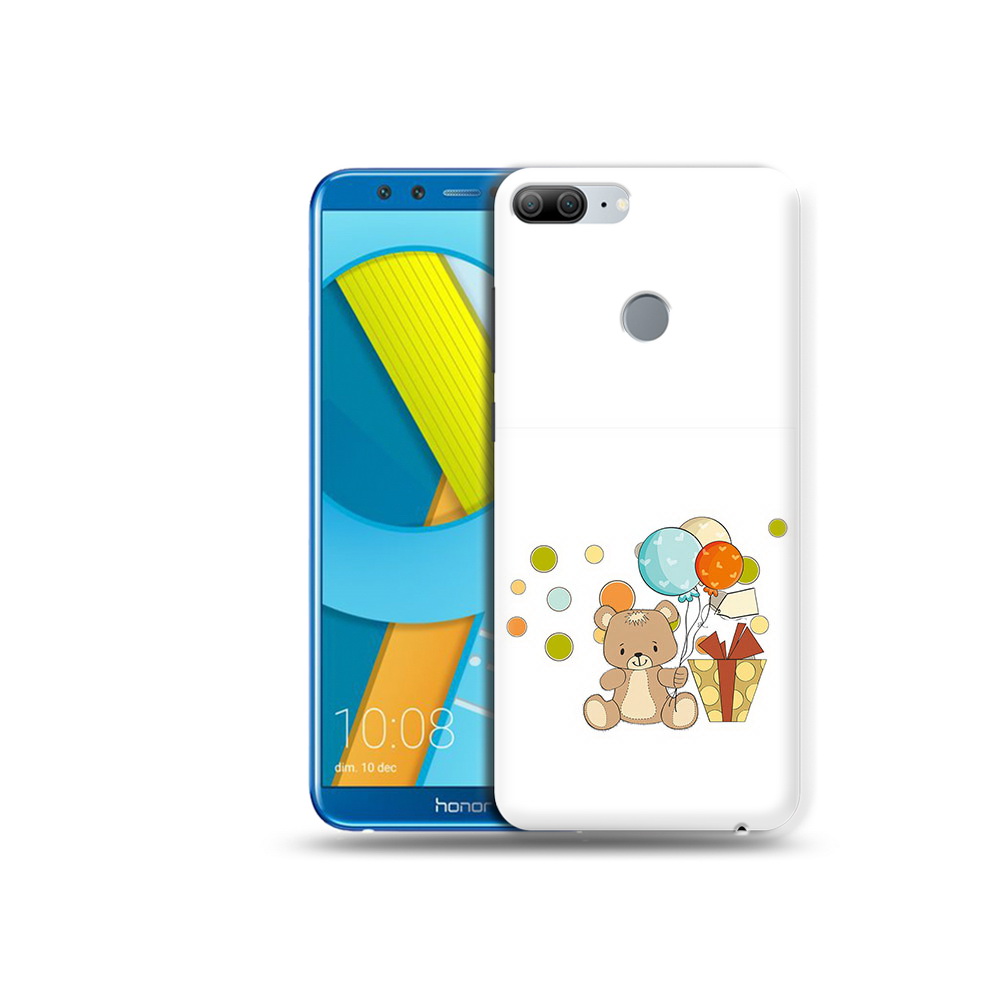 

Чехол MyPads Tocco для Huawei Honor 9 Lite медвеженок с подарком (PT117118.56.470), Прозрачный, Tocco