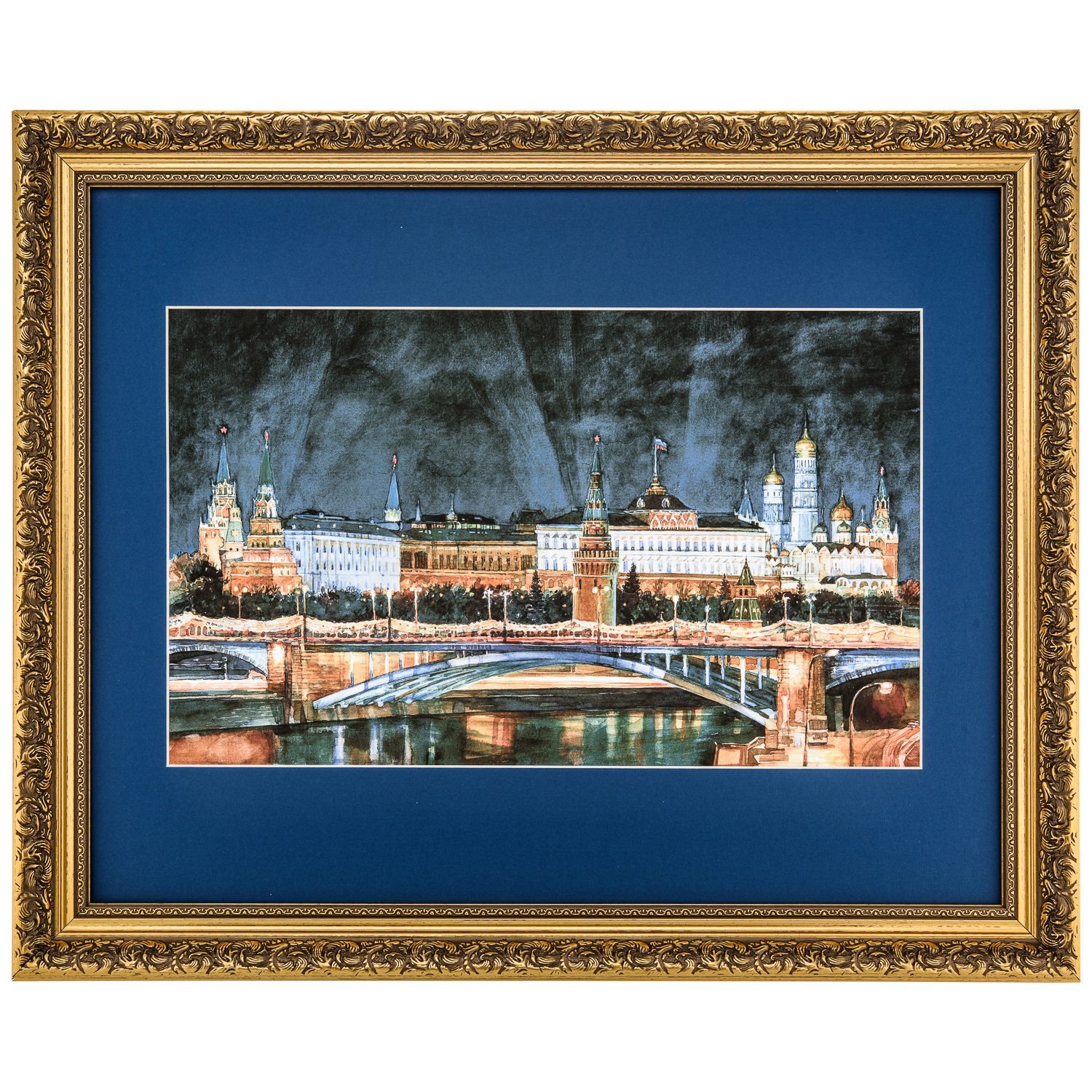 

Картина "Праздничная Москва" 57 х 47 см