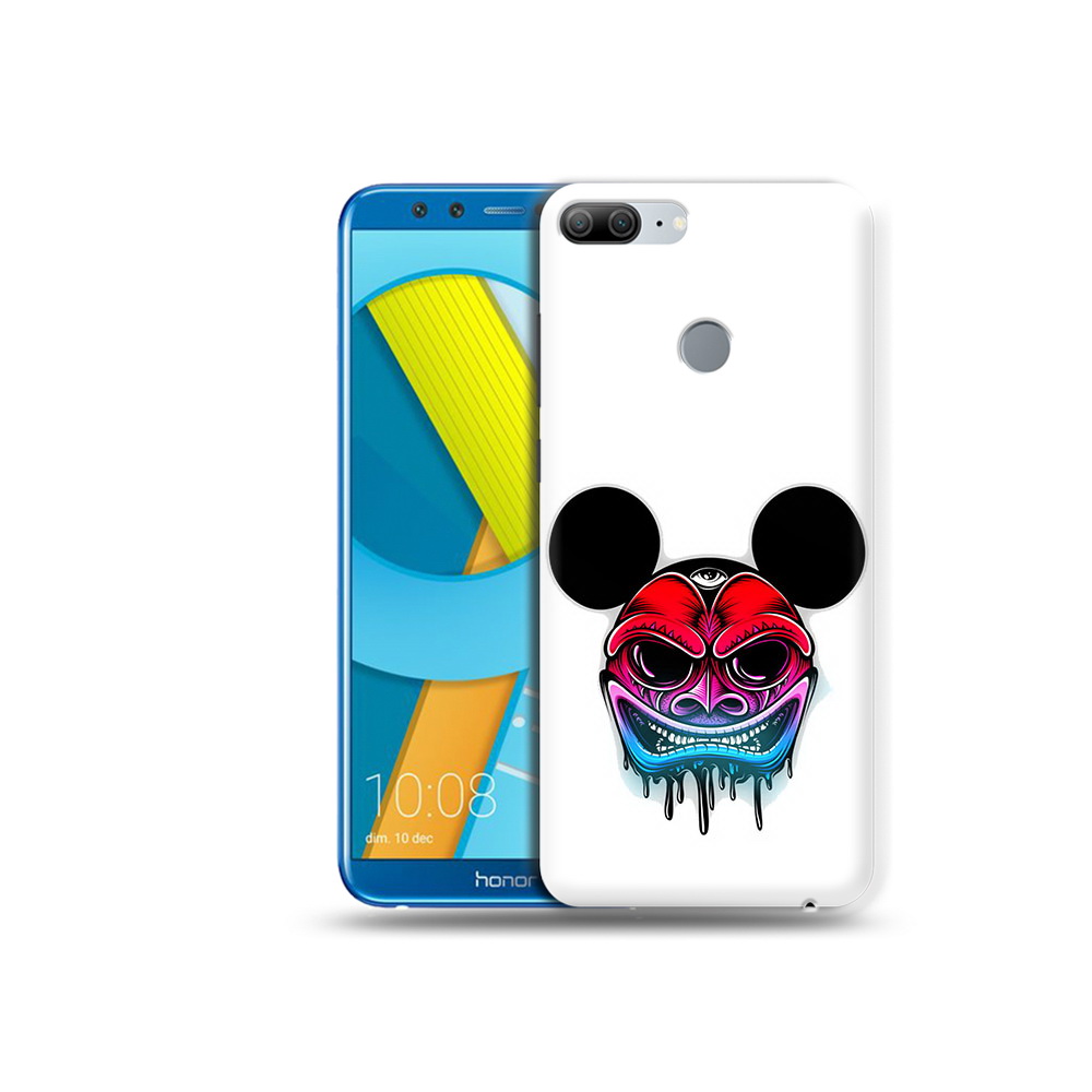 

Чехол MyPads Tocco для Huawei Honor 9 Lite микки в маске (PT117118.56.473), Прозрачный, Tocco