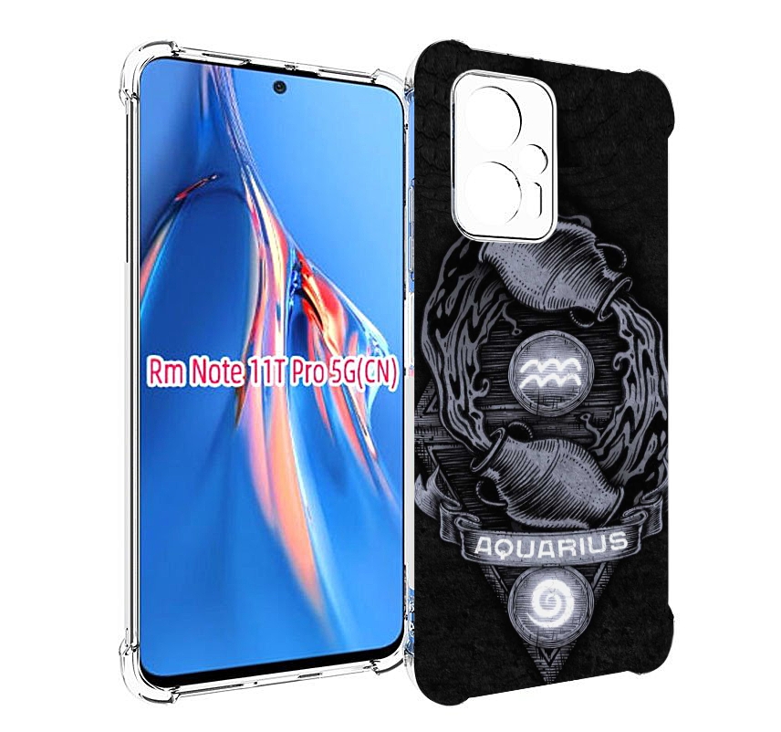 

Чехол MyPads знак зодиака водолеи 6 для Xiaomi Redmi Note 11T Pro / 11T Pro Plus / Poc..., Прозрачный, Tocco