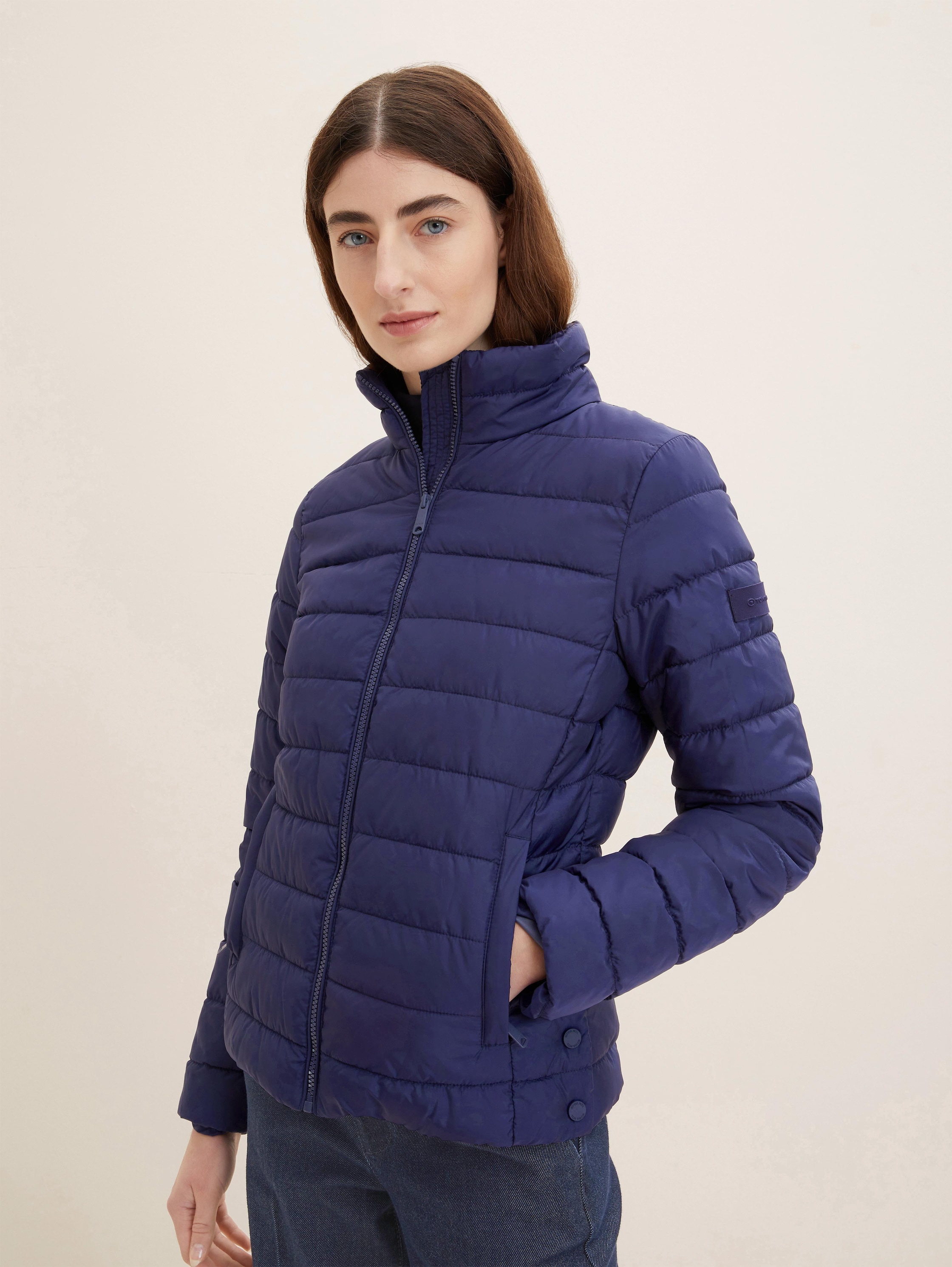 

Куртка женская TOM TAILOR 1034121 синяя S, Синий, 1034121