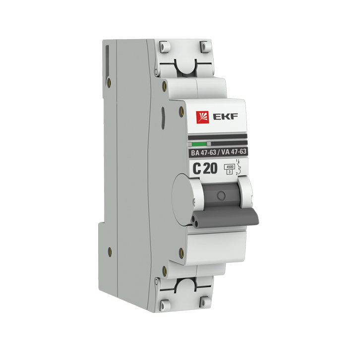 фото Автоматический выключатель ekf mcb4763-1-20c-pro