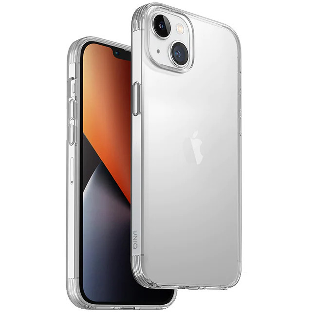 

Чехол uniq air fender для iphone 14, прозрачный (clear) (ip6.1(2022)-airfnud), Air Fender