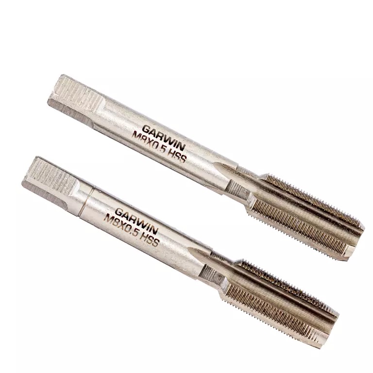 

Метчики ручные M8х0,5, HSS-G, DIN 2181, 6H, комплект из 2 шт., GM-TF08050