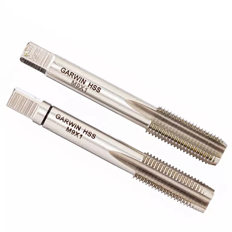 

Метчики ручные M9х1, HSS-G, DIN 2181, 6H, комплект из 2 шт., GM-TF090100
