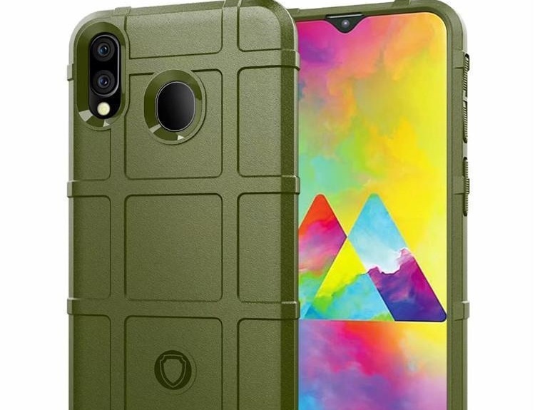 фото Чехол mypads для samsung galaxy m20 sm-m205f (2019) green (128941)