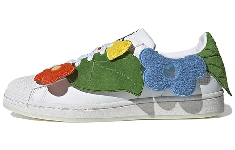 

Кеды унисекс Adidas melting sadness x adidas originals Superstar белые 40 EU, Белый, melting sadness x adidas originals Superstar