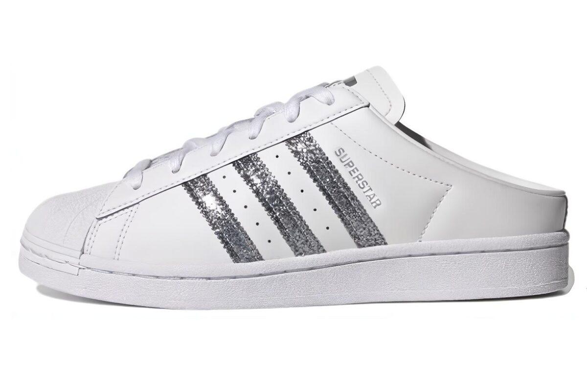 

Шлепанцы унисекс Adidas Superstar Mules белые 35 EU, Белый, Superstar Mules