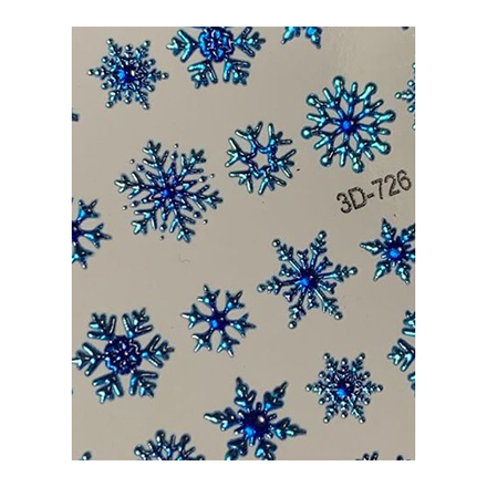 

3D-слайдер Anna Tkacheva Crystal №726 Снежинки. Зима