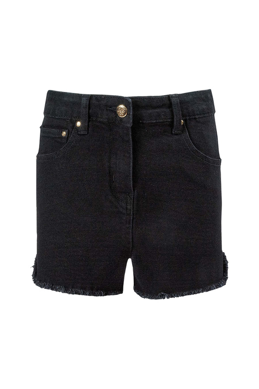 Шорты из джинсовой ткани STEFANIA 320075-b черный 158