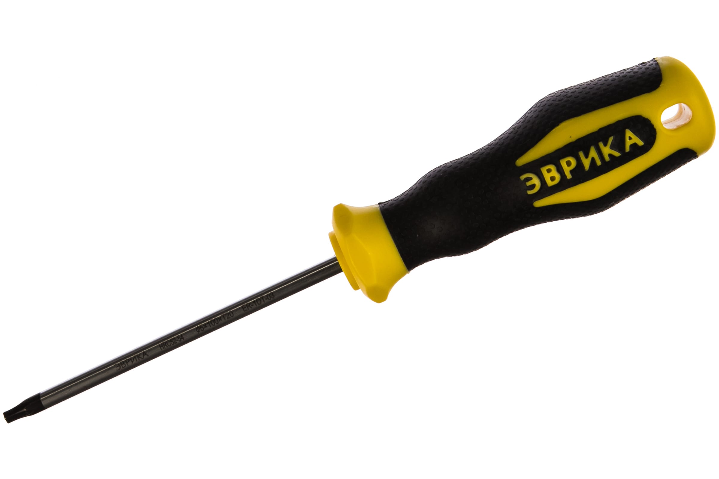 

ЭВРИКА Отвертка TORX T20х100мм 5мм магнитная ER-1DT-03