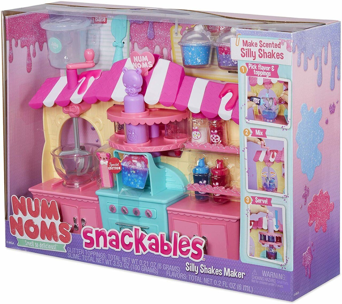 

Игровой набор MGA Entertainment IQchina Num Noms Snackables для приготовления 552031
