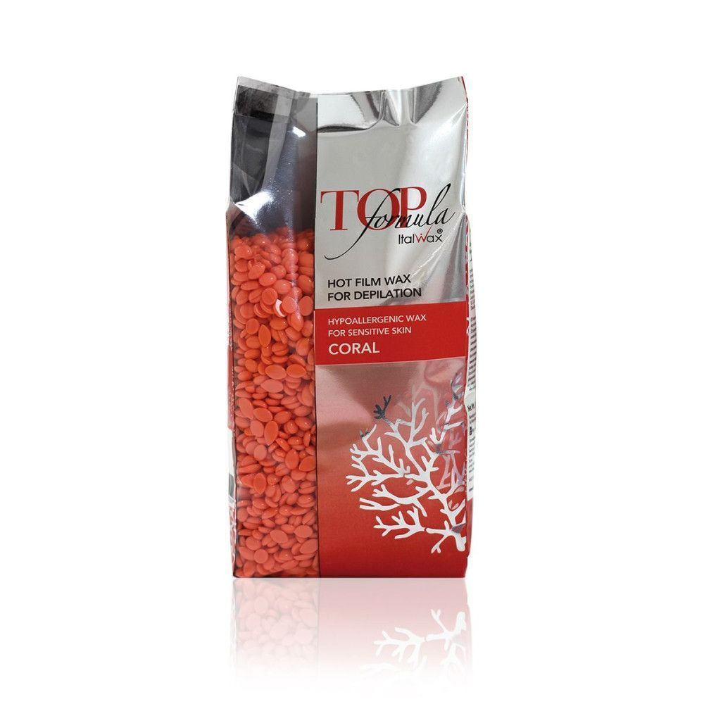 Воск для депиляции Italwax Top Formula Коралл пленочный 750 г