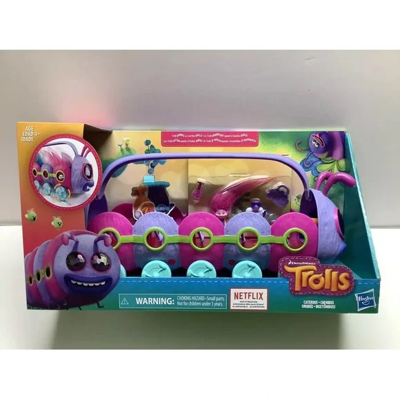 Набор игровой IQchina Trolls DreamWorks Caterbus Playset E3251 3999₽