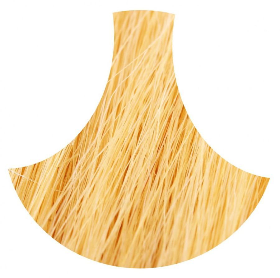 

Искусственные волосы Remy на клипсах 22Т 70-75 см, Блонд, kr-4878