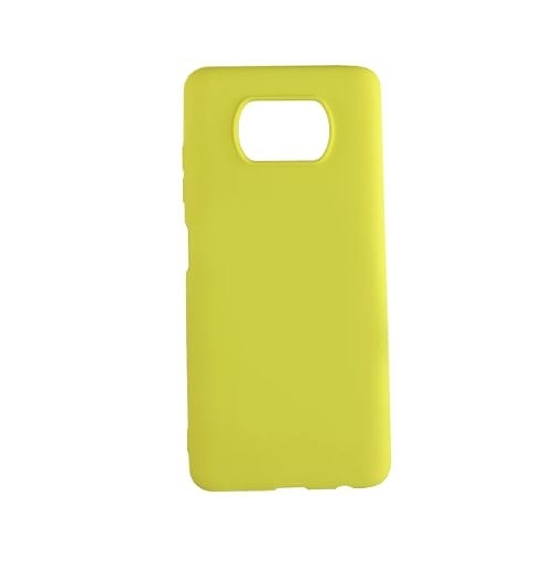 

Чехол-накладка LuxCase Protective Case TPU для Xiaomi Poco X3/ X3 Pro желтый
