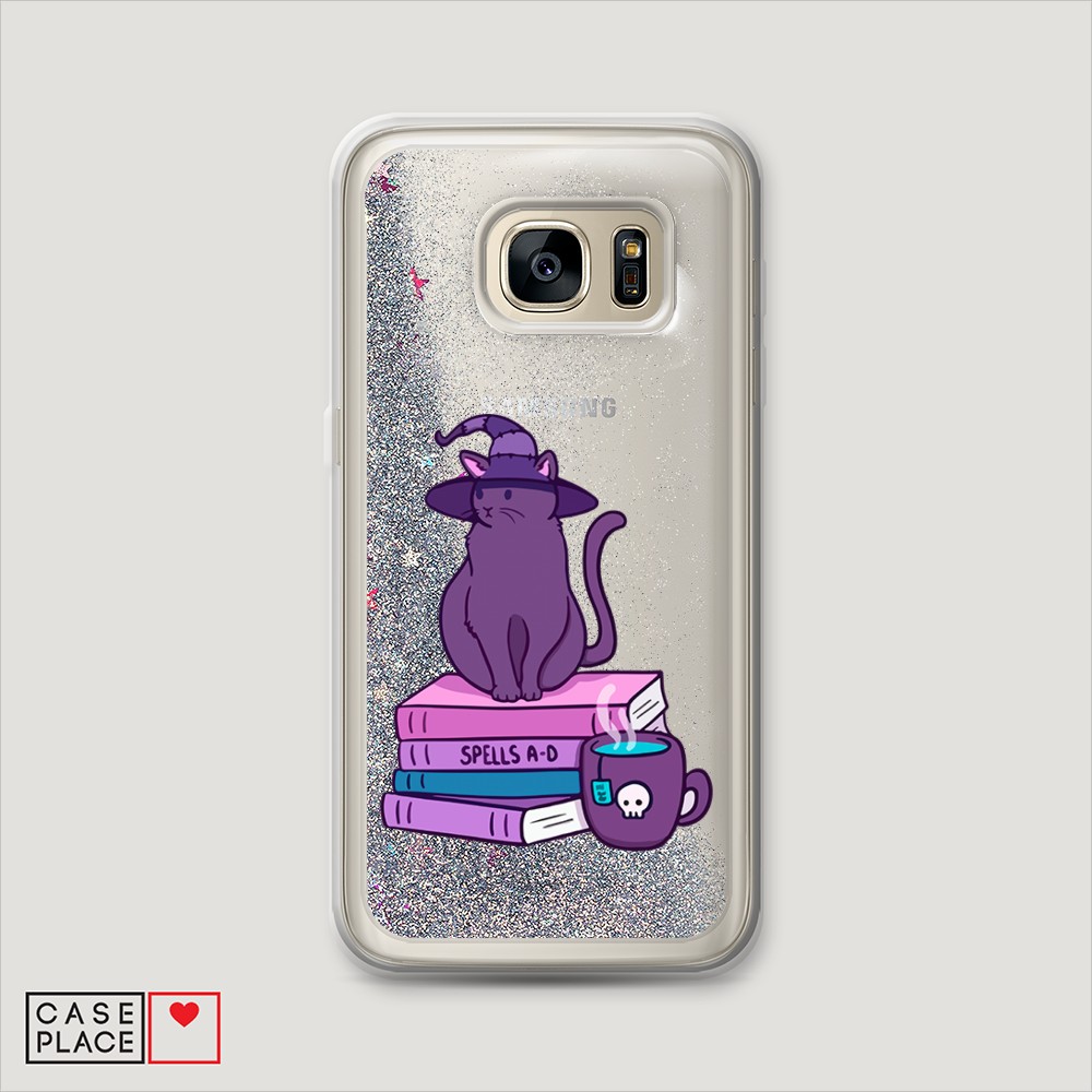 

Чехол Awog на Samsung Galaxy S7 "Magic Cat", Разноцветный, 24591-1