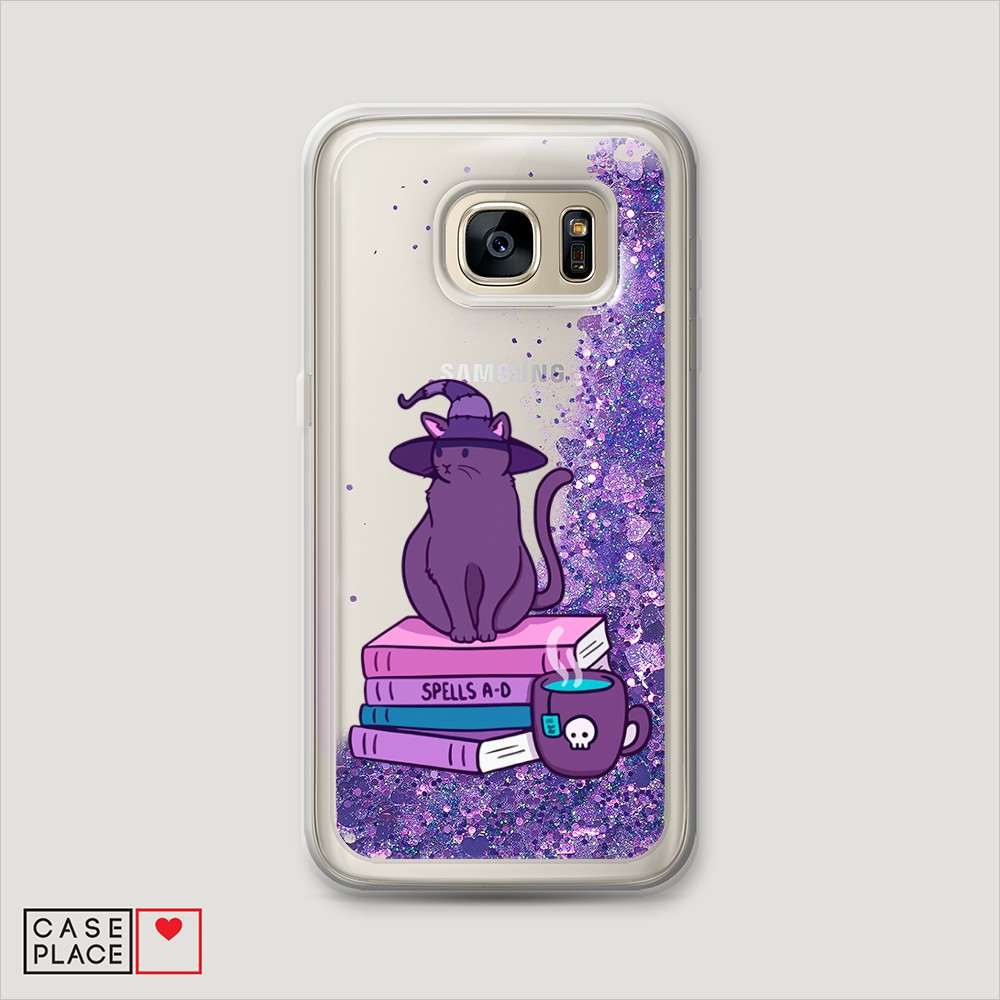 

Чехол Awog на Samsung Galaxy S7 "Magic Cat", Разноцветный, 24592-1