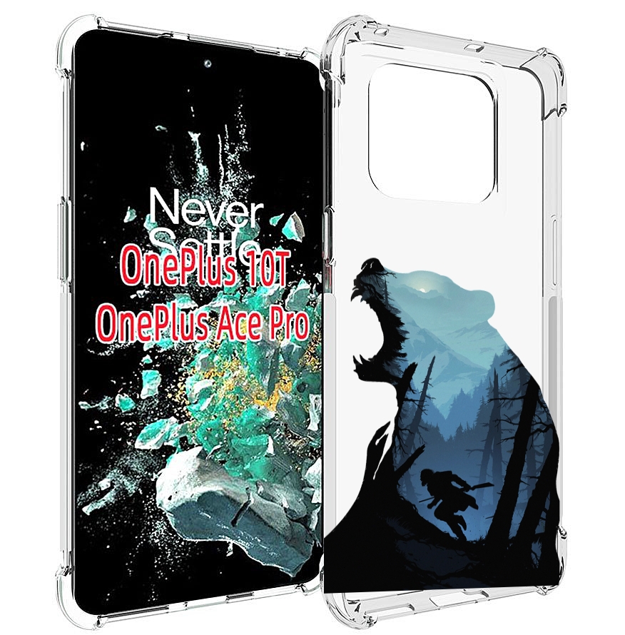 

Чехол MyPads Ночной-медведь для OnePlus 10T, Прозрачный, Tocco