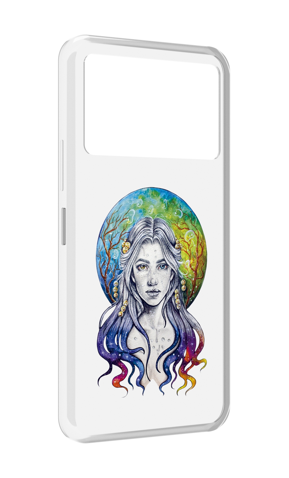 

Чехол MyPads девушка с красивыми волосами для Infinix NOTE 12 VIP (X672), Прозрачный, Tocco