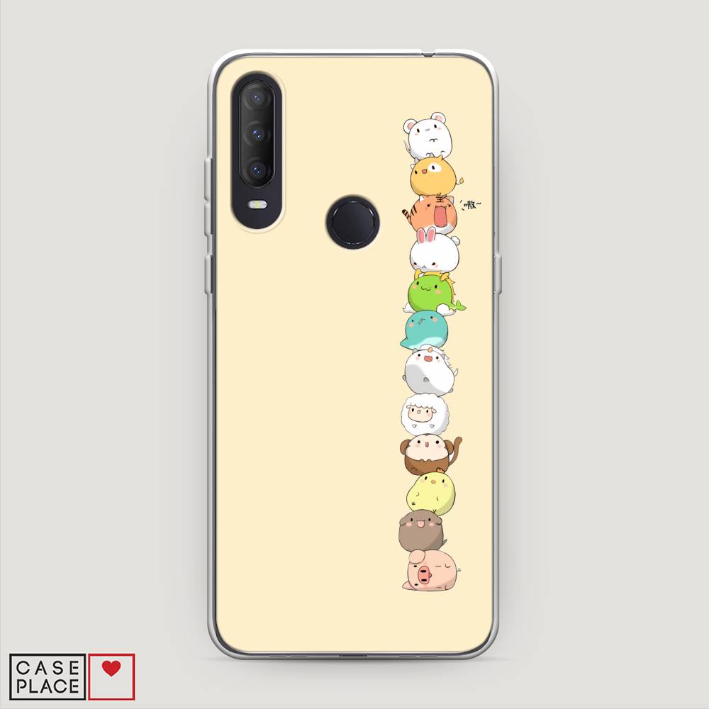 

Чехол Awog на Alcatel 1S (2020) / Алкатель 1S (2020) "Питомцы Чиби", Разноцветный, 170850-2