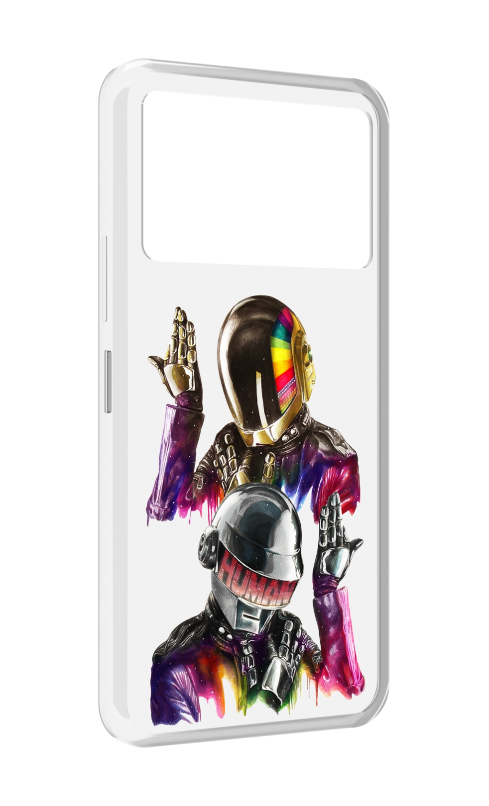 

Чехол MyPads диско космонавты для Infinix NOTE 12 VIP (X672), Прозрачный, Tocco