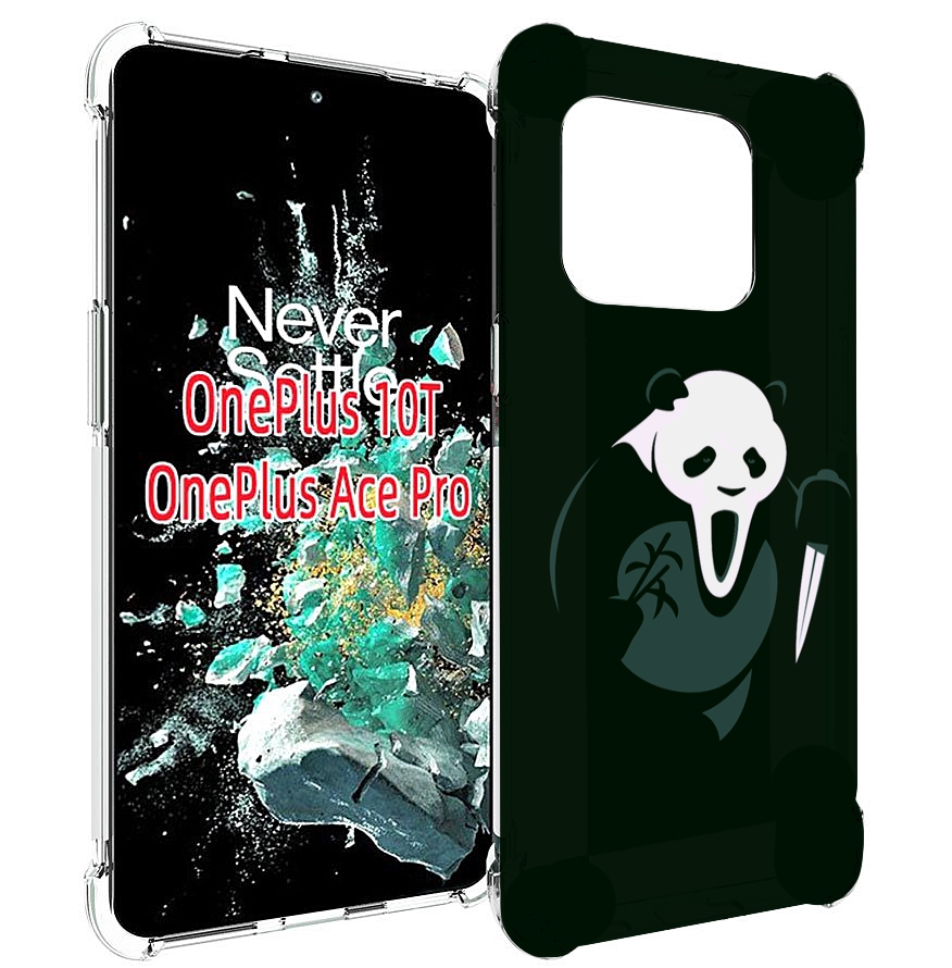 

Чехол MyPads Панда-крик для OnePlus 10T, Прозрачный, Tocco