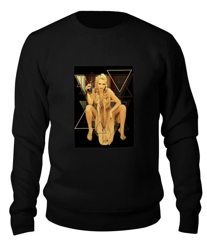 

Свитшот унисекс Printio Ke$ha черный M, Ke$ha