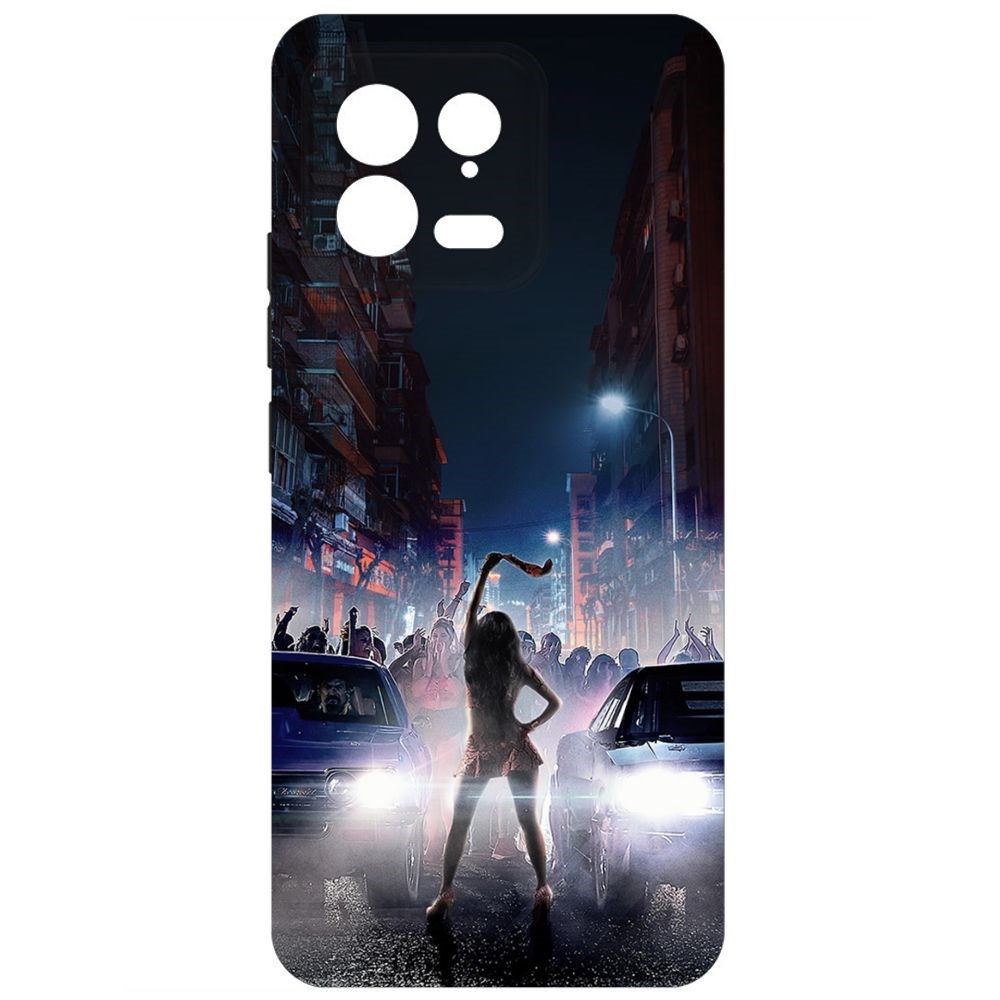 

Чехол-накладка Krutoff Soft Case Форсаж. Стритрейсинг для Xiaomi 13 черный