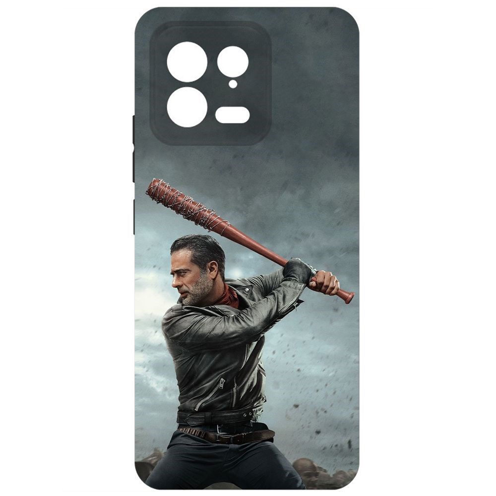 

Чехол-накладка Krutoff Soft Case Ходячие мертвецы. Ниган для Xiaomi 13 черный