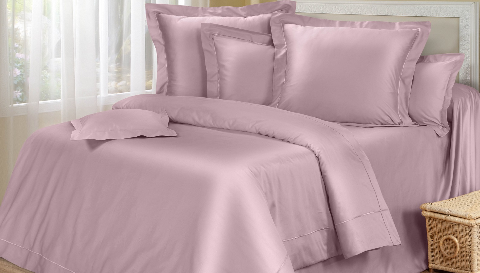

Постельное белье Cotton Dreams Monterose монтерозе 600тс, 70x70 (евро)