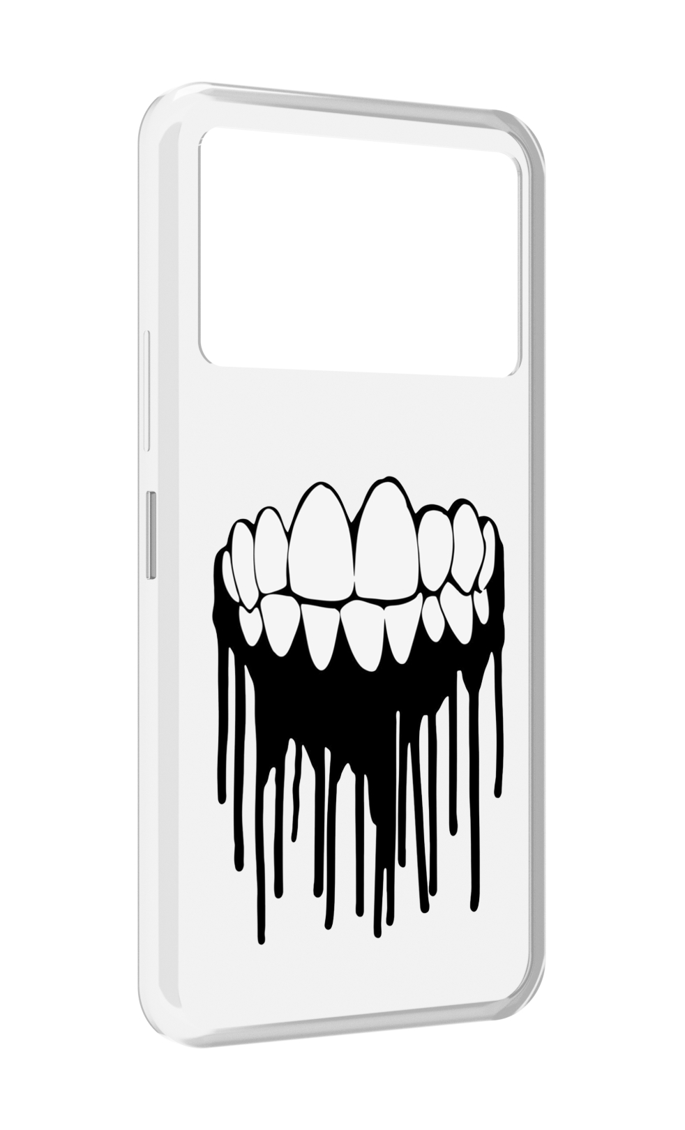 

Чехол MyPads зубы для Infinix NOTE 12 VIP (X672), Прозрачный, Tocco