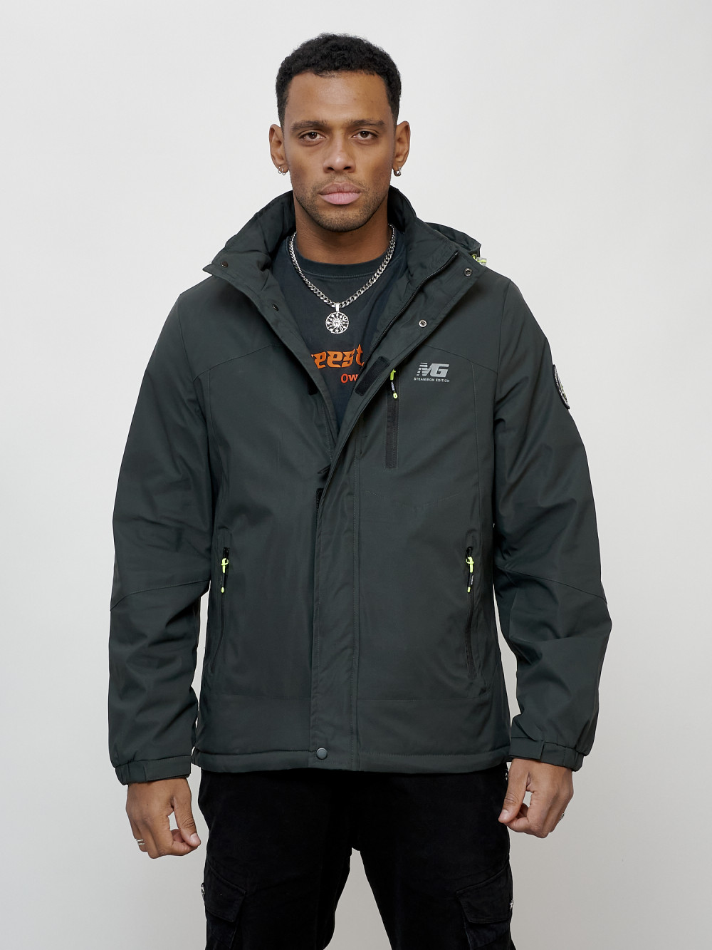 

Куртка мужская MTFORCE 88023 серая 3XL, Серый, 88023