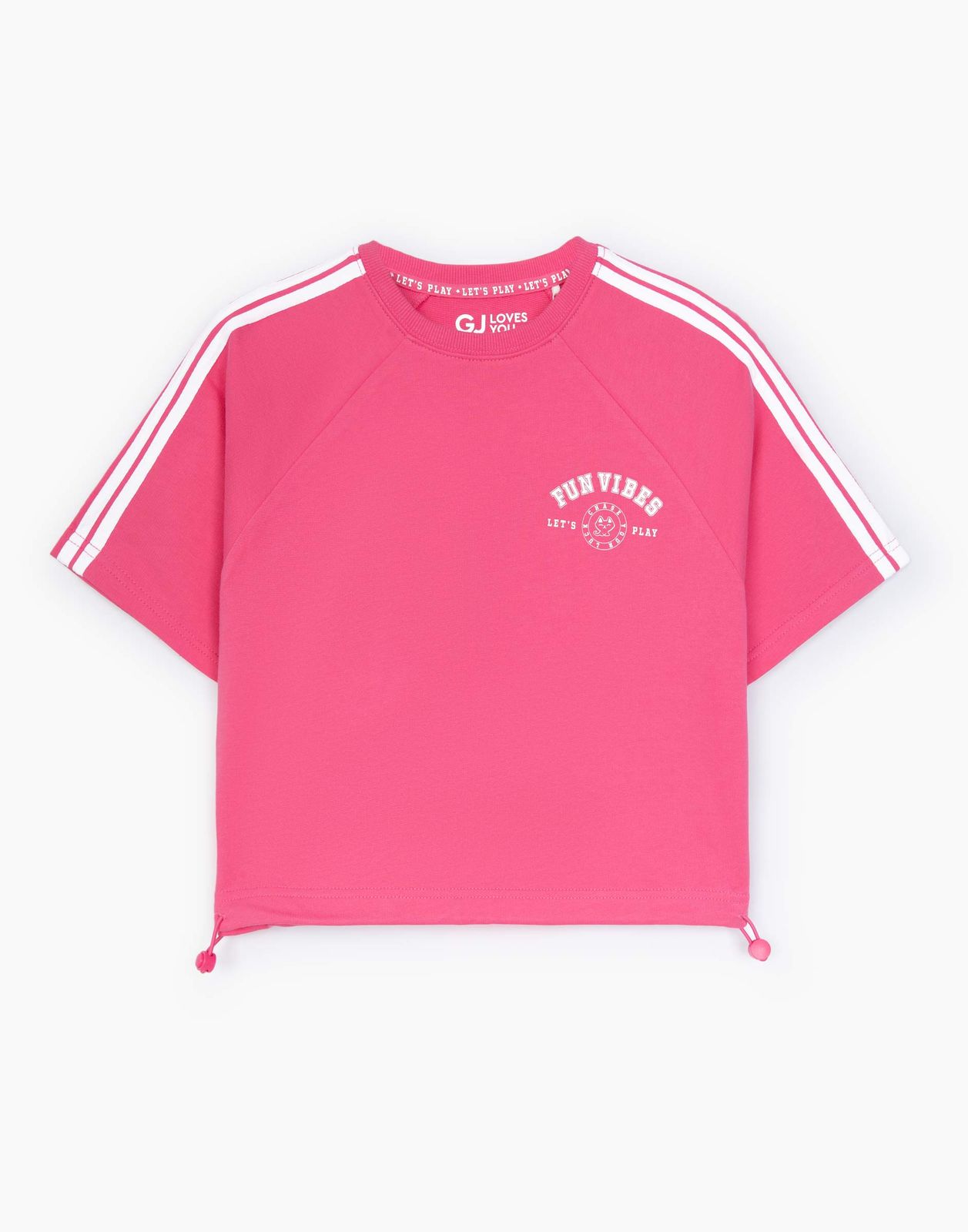 Футболка для девочки Gloria Jeans GAC023003 розовый 6-8л/128