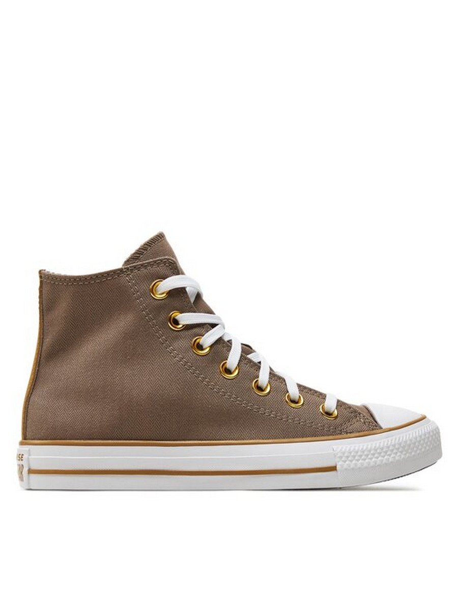 

Кеды женские Converse Chuck Taylor All Star Herringbone Stripe A06440C коричневые 37 EU, Коричневый, Chuck Taylor All Star Herringbone Stripe A06440C