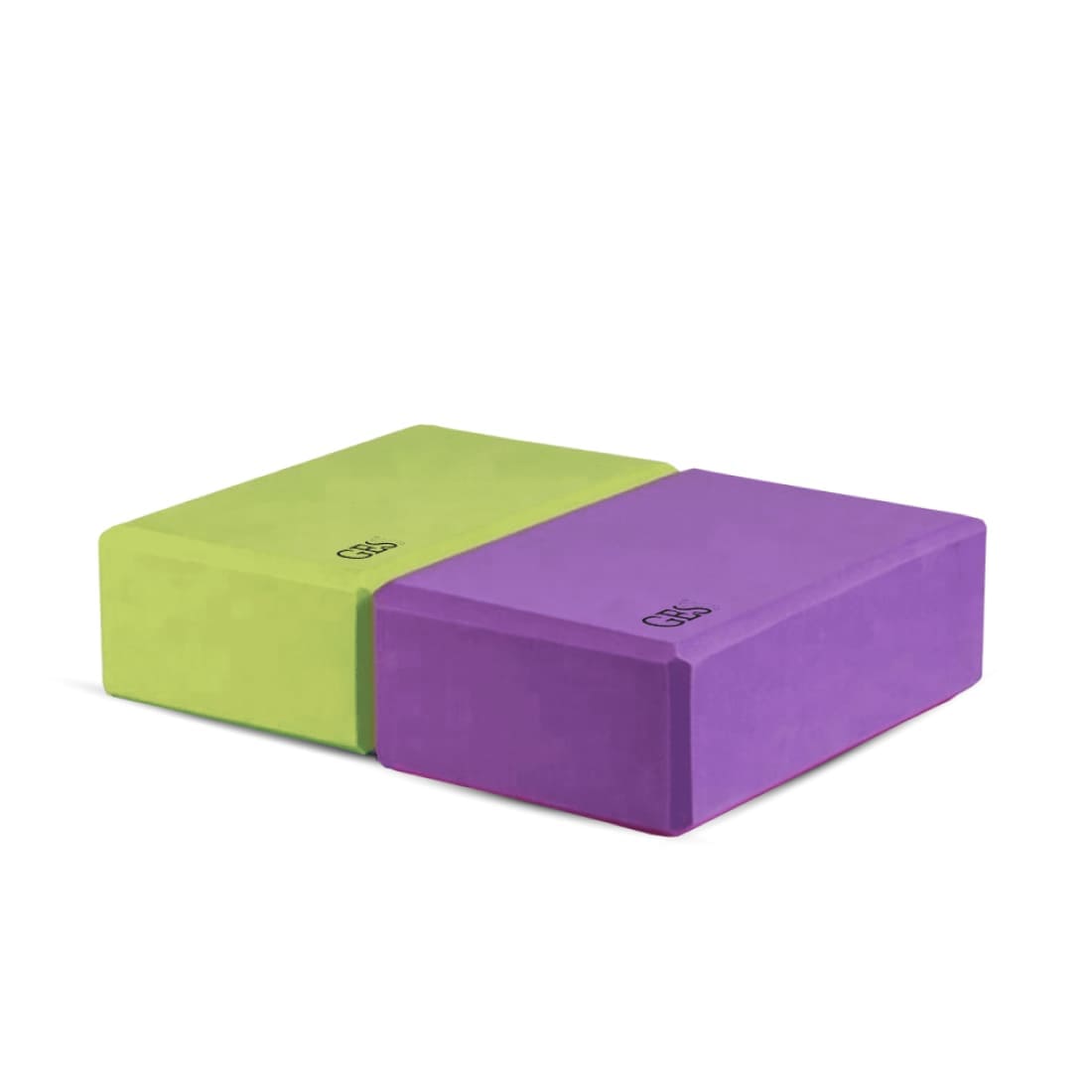 

Блок для йоги Gess Eva Set 2 шт. 23x14,5x8 см, салатовый/фиолетовый, Разноцветный, Eva Set 2 шт.