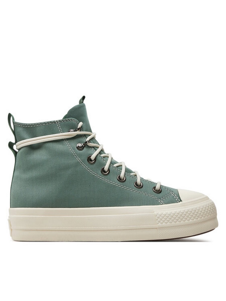 

Кеды женские Converse Chuck Taylor All Star Lift Platform PlayA08864C зеленые 36 EU, Зеленый, Chuck Taylor All Star Lift Platform Play On Utility A08864C