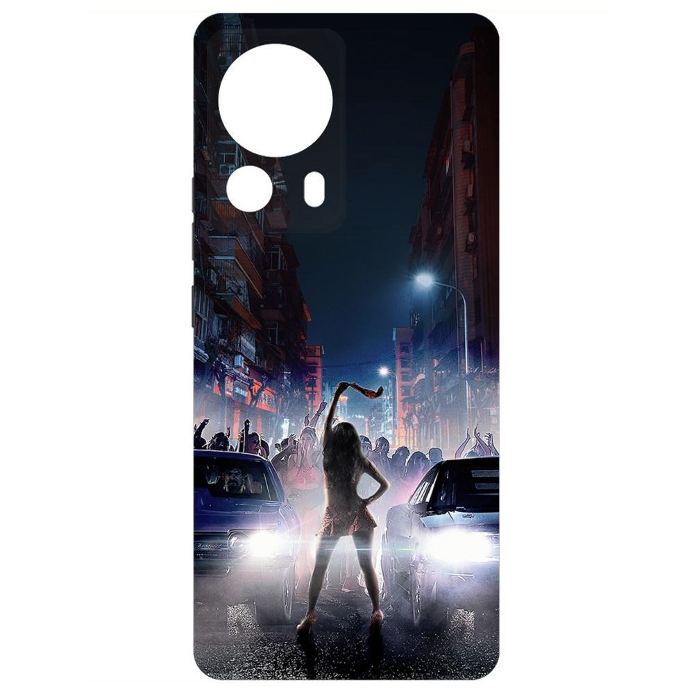 

Чехол-накладка Krutoff Soft Case Форсаж. Стритрейсинг для Xiaomi 13 Lite черный