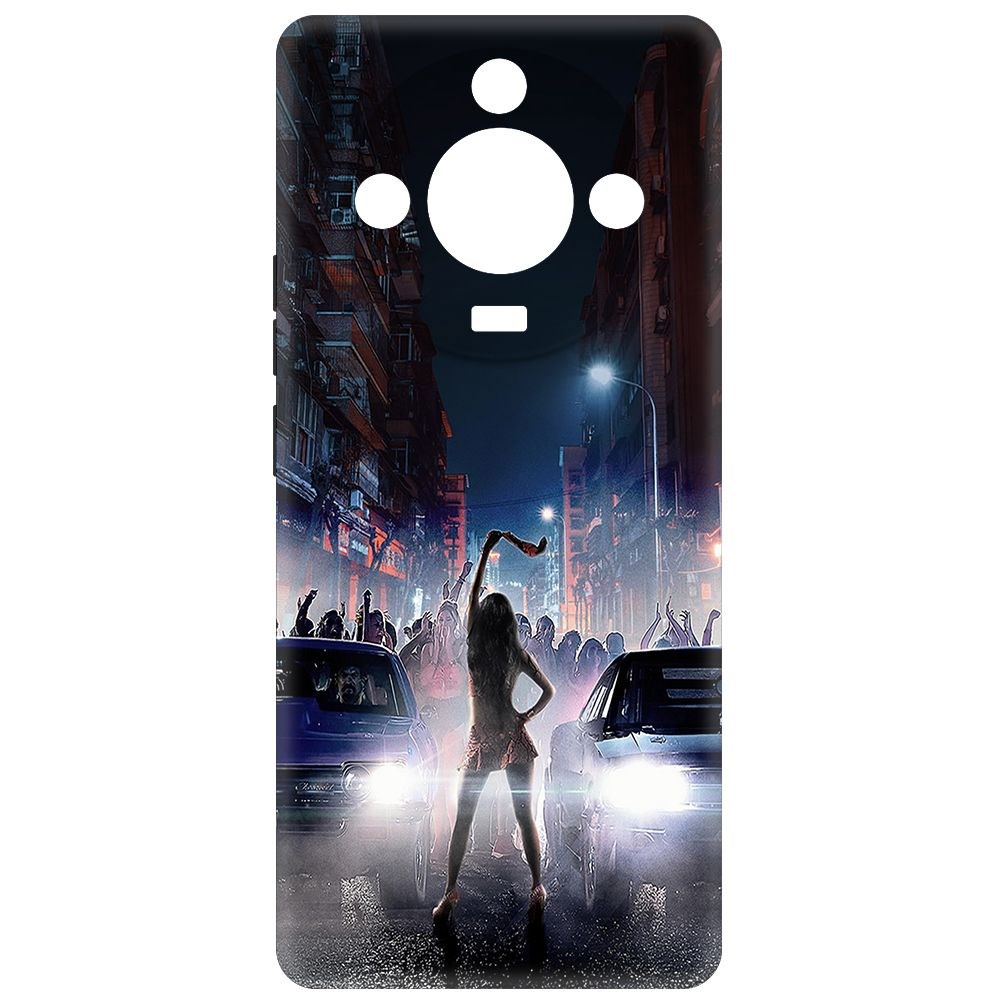 

Чехол-накладка Krutoff Soft Case Форсаж. Стритрейсинг для Realme 11 Pro черный
