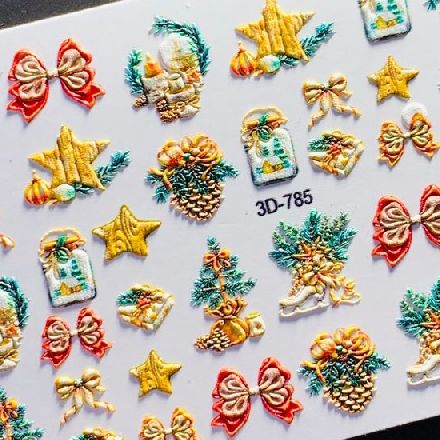 

3D-слайдер Anna Tkacheva №785 Новый год. Рождество, Разноцветный