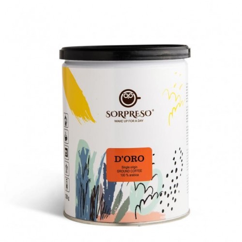 

Кофе молотый Sorpreso D'oro в банке 250 гр., Sorpreso D'Oro 250 (Б)